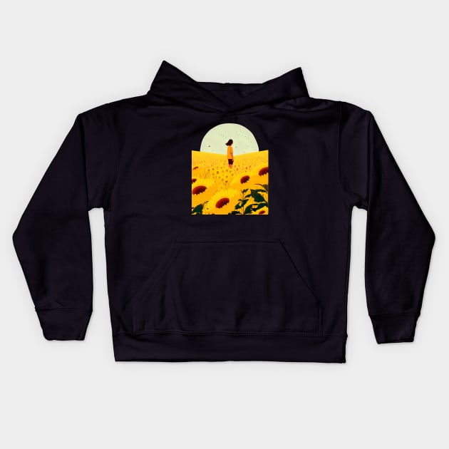 Whoever Defines You Confines You No. 1 on a Dark Background Kids Hoodie by Puff Sumo